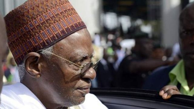 Shehu Shagari, âgé de 91 ans, est l'un des six ex-chefs d'Etat du Nigeria encore en vie.