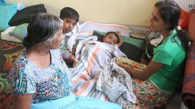 Sri Lanka Land slide Rescue Camps