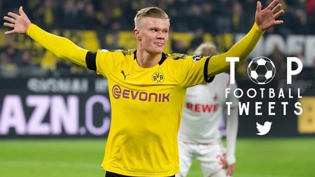Mshambuliaji wa Borussia Dortmund Erling Haaland