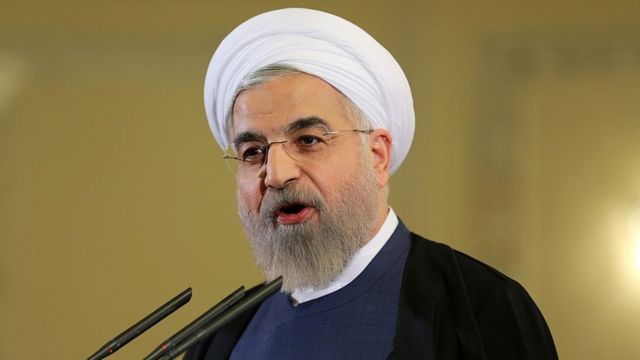 Hassan Rohani, presidente de Irán