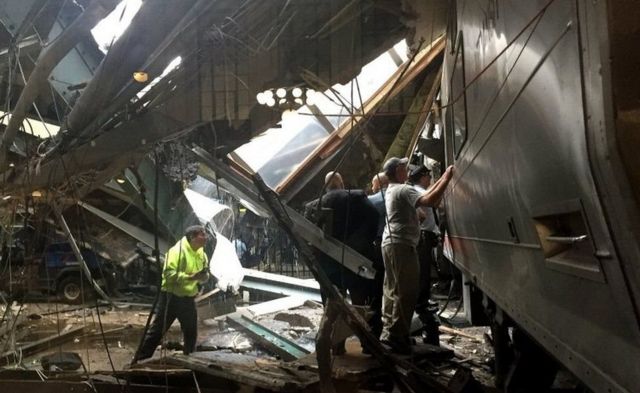 سانحه قطار در نیوجرسی