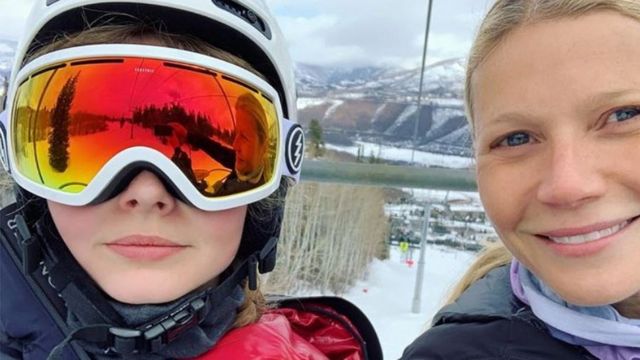 Gwyneth Paltrow ve kızı Apple
