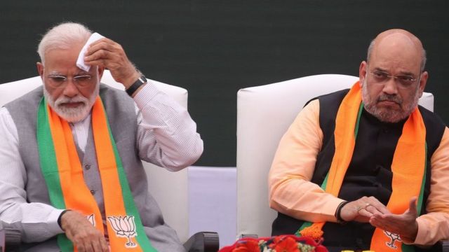 અમિત શાહ અને નરેન્દ્ર મોદી
