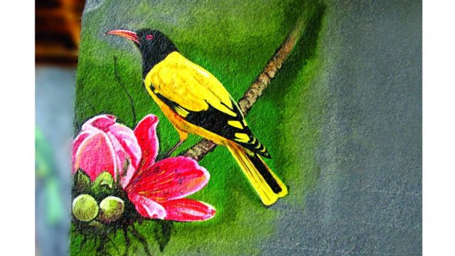 பறவை ஓவியம்  - சிவக்குமார்