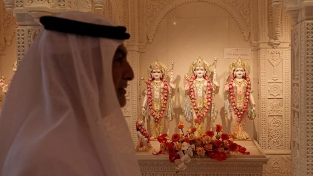 افتتاح أول معبد هندوسي في الإمارات