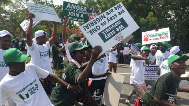 June 12 protest pictures from Lagos, Abuja, London and oda states ...