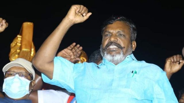 விசிக தலைவர் திருமாவளவன்