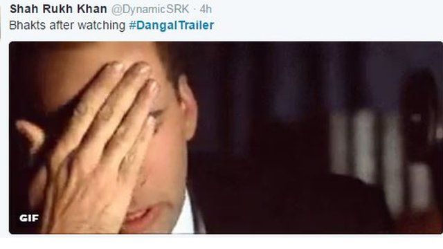 Twitter reacton on Dangal