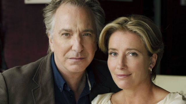Why Alan Rickman married his wife 47 years after meeting.