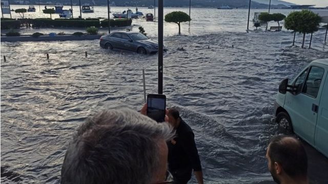 Inundaciones en Samos