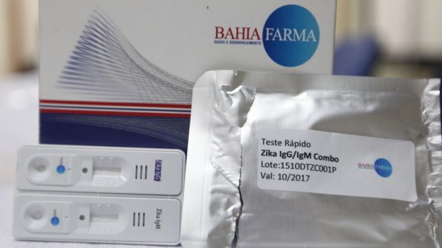Teste rápido de zika desenvolvido na Bahiafarma