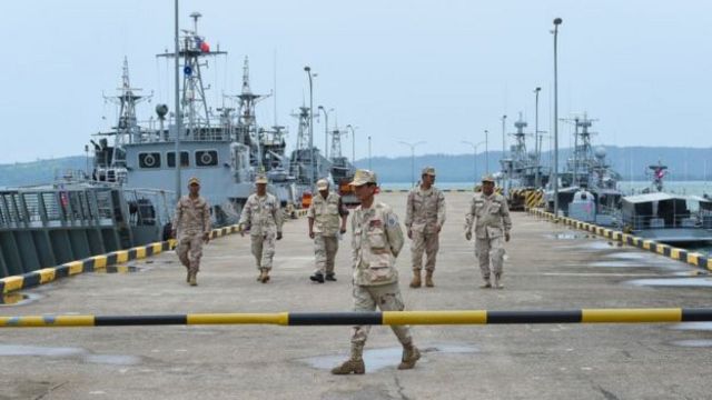 Căn cứ hải quân Ream ở tỉnh Preah Sihanouk của Campuchia đang là tâm điểm chú ý, nơi được nhiều người cho là sẽ trở thành địa điểm cho Trung Quốc sử dụng. Tuy nhiên, Phnom Penh bác bỏ và gọi đó là tin giả