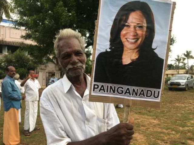 அமெரிக்க துணை அதிபராக கமலா ஹாரிஸ்: கொண்டாடி தீர்த்த மன்னார்குடி மக்கள்