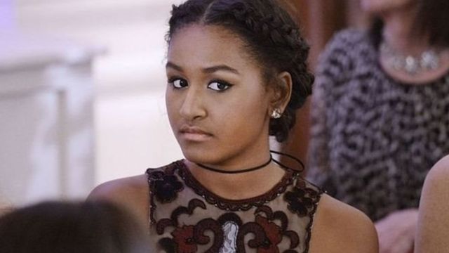 Sasha Obama ta aika da sakon Snapchat inda ta nuna cewa rayuwa ta gundire ta