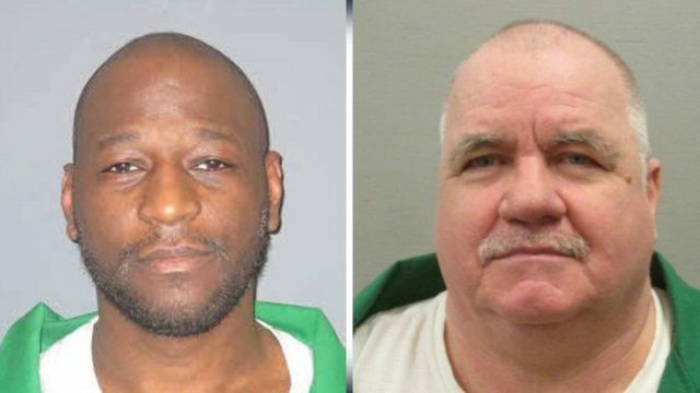 Freddie Owens (L) and Brad Sigmon (R) were due to be executed this month