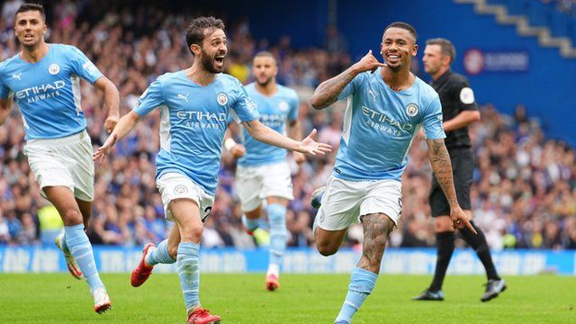 Chelsea Vs Man City Gabriel Jesus Goal End Chelsea Unbeaten Start To Premier League Season Bbc News Pidgin