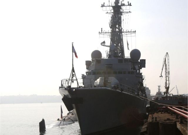 2018 में भारतीय नौसेना और फ्रांसीसी नौसेना के बीच द्विपक्षीय युद्धाभ्यास