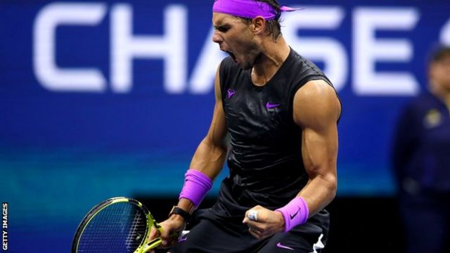 2019: Rafael beats Marin Cilic make quarter-finals - BBC Sport