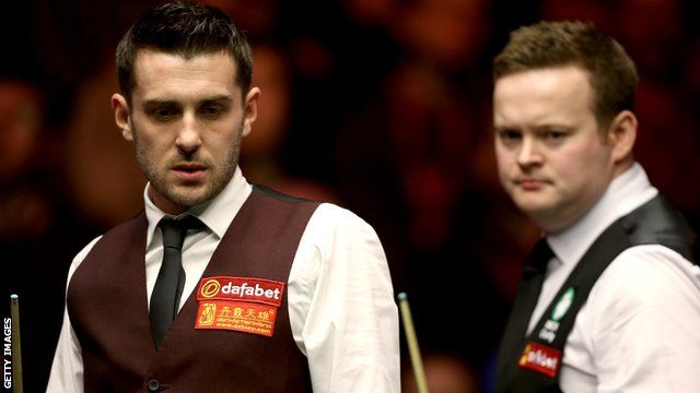 Former world champions Mark Selby (left) and Shaun Murphy