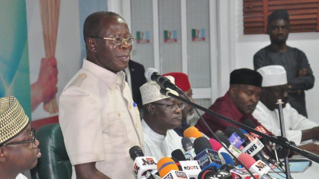 APC: Adams Oshiomhole ya daukaka kara - BBC News Hausa