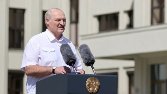 Alexandre Loukachenko, le 16 août.