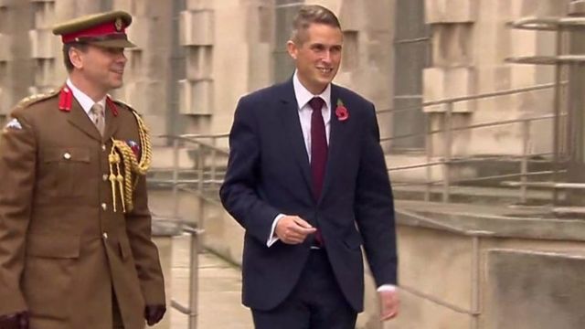 英国防大臣加文·威廉姆森
