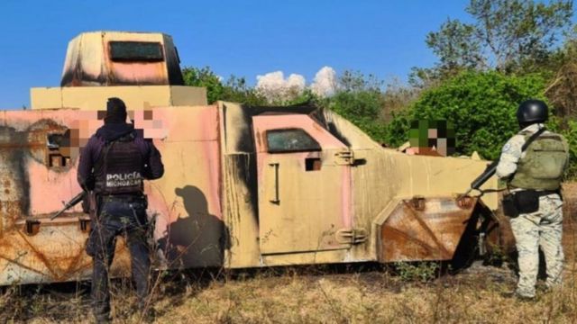 Narcotanque en Michoacán