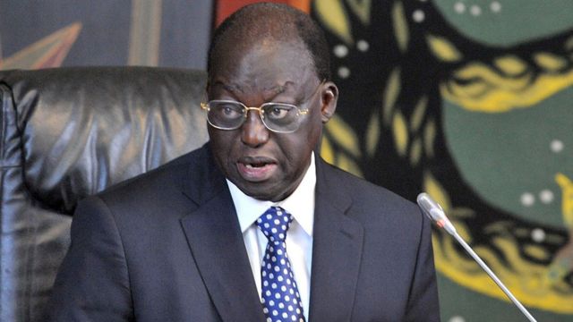 Moustapha Niasse, président de l'Assemblée nationale du Sénégal