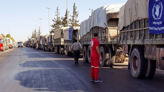 ONU ivuga ko yashoboye gushikana imfashanyo i Moadamiya muri Syria