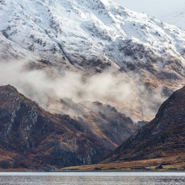 لاخ هورن از نویدرت، شبه‌جزیره‌ای در لاخابر در کوهستان‌های اسکاتلند