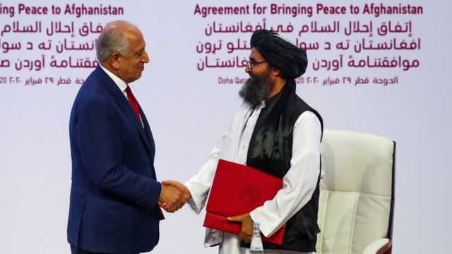 امضای توافق صلح پس از هجده ماه مذاکره صورت گرفت