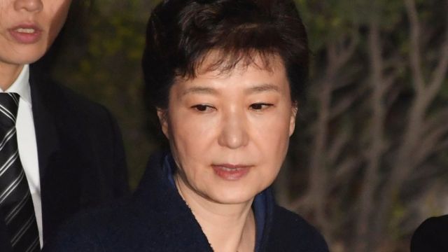 朴前大統領は先月末から勾留されている