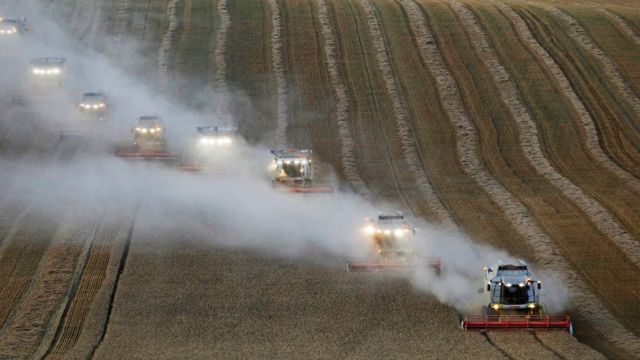 俄罗斯是化肥和谷物的重要出口国(photo:BBC)