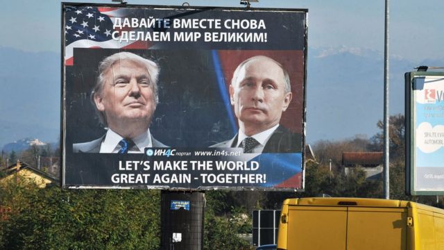 Donald Trump və Vladimir Putin