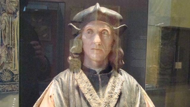 Генрих VII, бюст работы Пьетро Торриджани