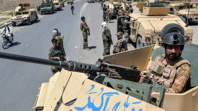 قوات حكومية افغانية