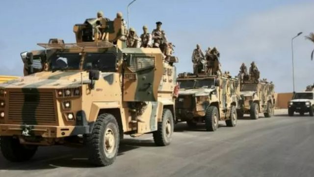 قوات موالية لحكومة الدبيبة في طرابلس