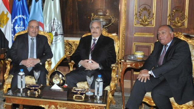 قادة ليبيون يتوصلون لاتفاق في القاهرة على إجراء انتخابات بحلول فبراير 2018