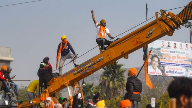 शेतकरी ट्रॅक्टर आंदोलनाचे हे 10 फोटो तुम्ही पाहिलेत का?