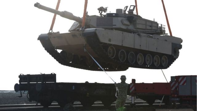 atributo Agua con gas grieta Fábrica de Tanques del Ejército en Lima: así es la última factoría de  tanques de guerra del hemisferio occidental (y cómo la "salvó" Trump) - BBC  News Mundo