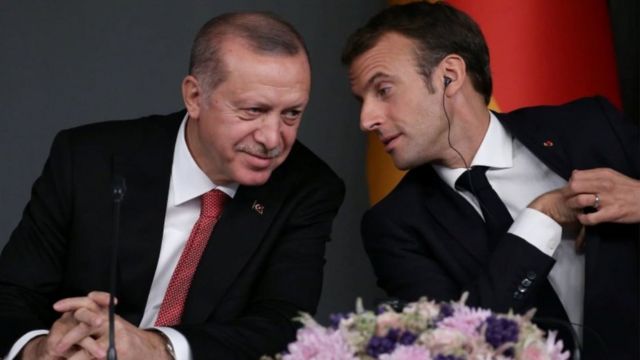 Xiriirka Erdogan iyo Macron ayaa sanadkii alsoo dhaafay gaaray heer aad u xun