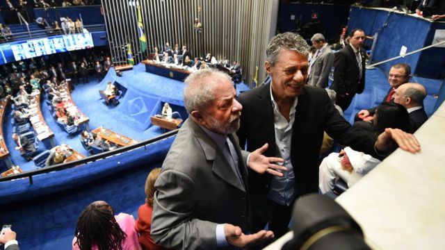 Lula en el Senado