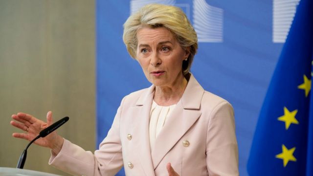 European Commission President Ursula von der Leyen