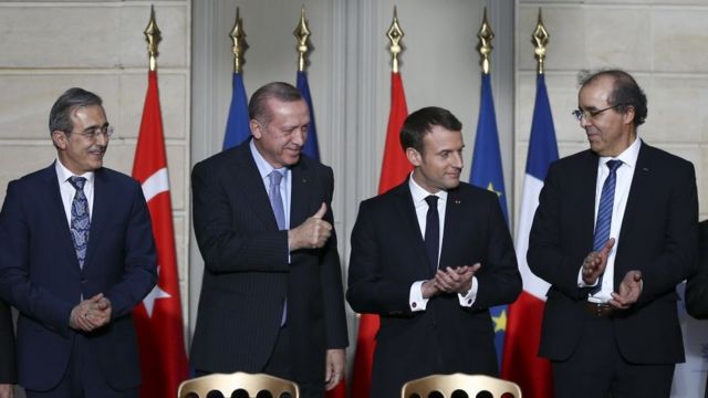 Macron ve Erdoğan