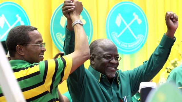 Rais Magufuli na Mtangulizi wake Kikwete