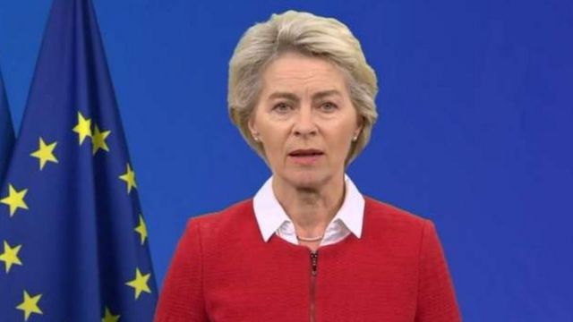 Chủ tịch Ủy ban EU Ursula von der Leyen
