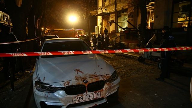 انفجار کلوب شبانه در باکو
