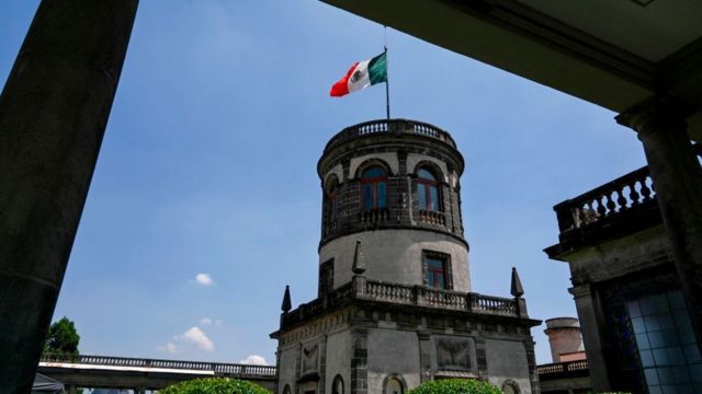 The architecture and decoration of the Castillo de Chapultepec