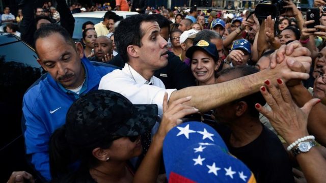 Juan Guaidó.