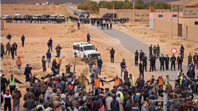 Moroccan-Algerian border